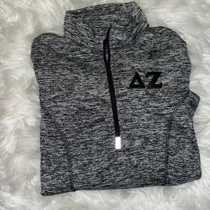 Delta Zeta Quarter Zip Sweatshirt